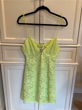 for love and lemons green sequin dress Glitter mid-length dress For Love & Lemons Green size S International in Glitter